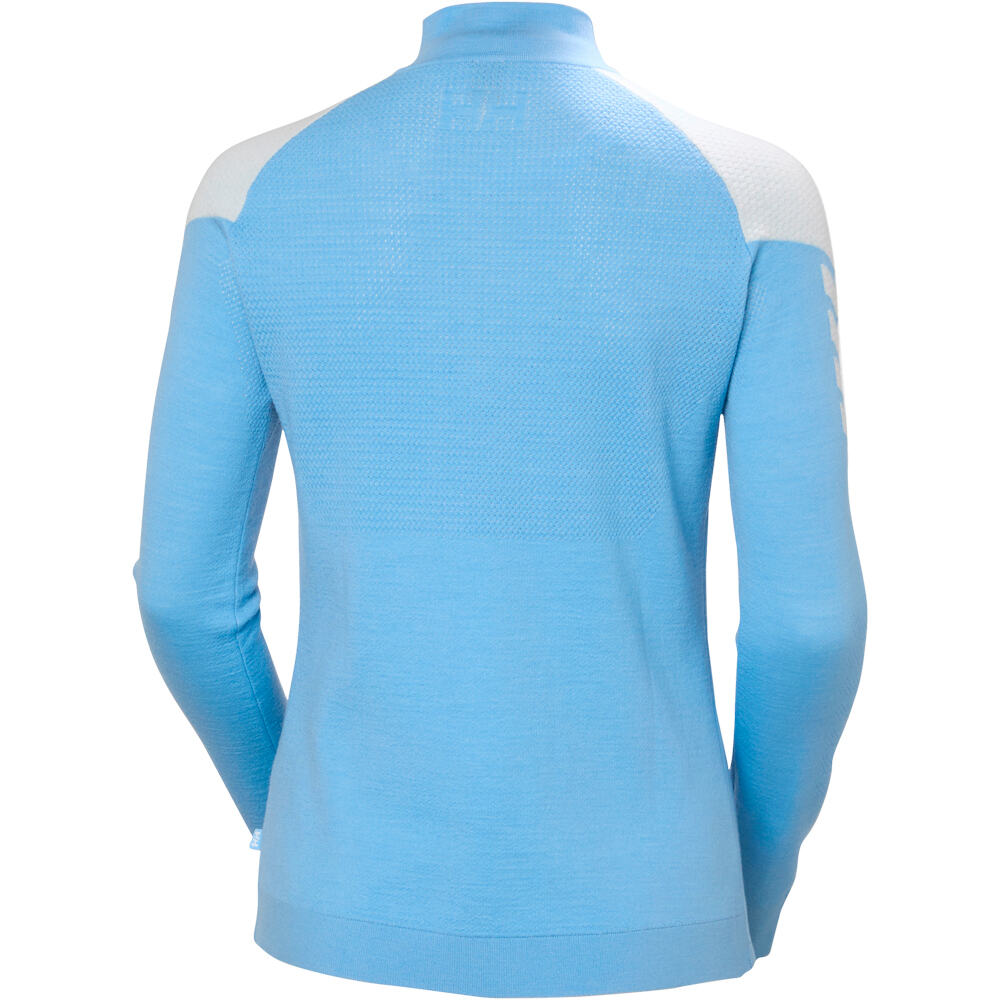 Helly Hansen camiseta térmica manga larga mujer W LIFA MERINO KNITEVO 1/2 ZIP 06
