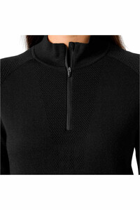 Helly Hansen camiseta térmica manga larga mujer W LIFA MERINO KNITEVO 1/2 ZIP vista detalle