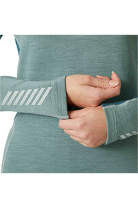 Helly Hansen camiseta térmica manga larga mujer W LIFA MERINO MIDW 1/2 ZIP 03