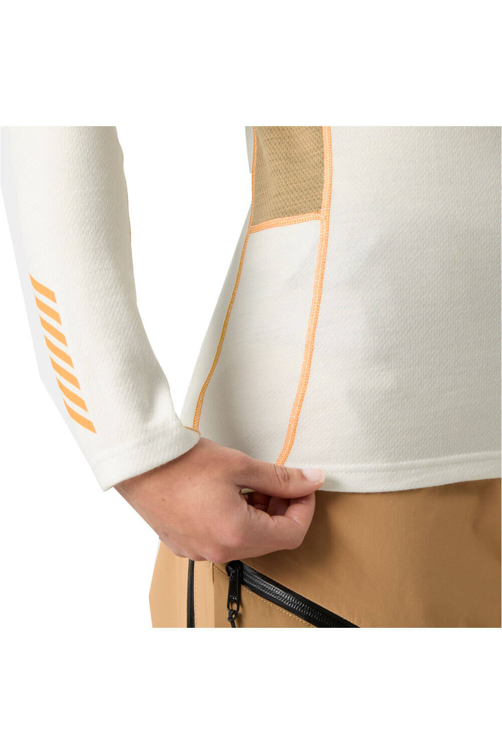 Helly Hansen camiseta térmica manga larga mujer W LIFA MERINO MIDW 1/2 ZIP 03