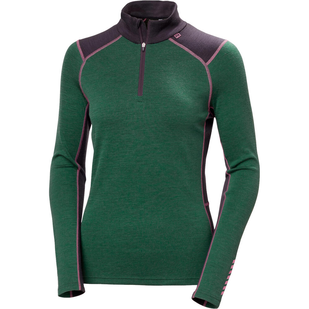 Helly Hansen camiseta térmica manga larga mujer W LIFA MERINO MIDW 1/2 ZIP 04