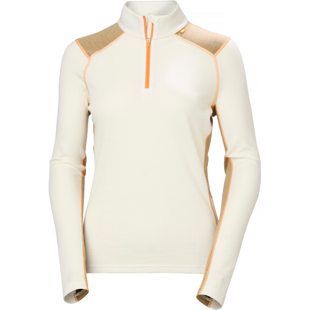 Helly Hansen camiseta térmica manga larga mujer W LIFA MERINO MIDW 1/2 ZIP 04