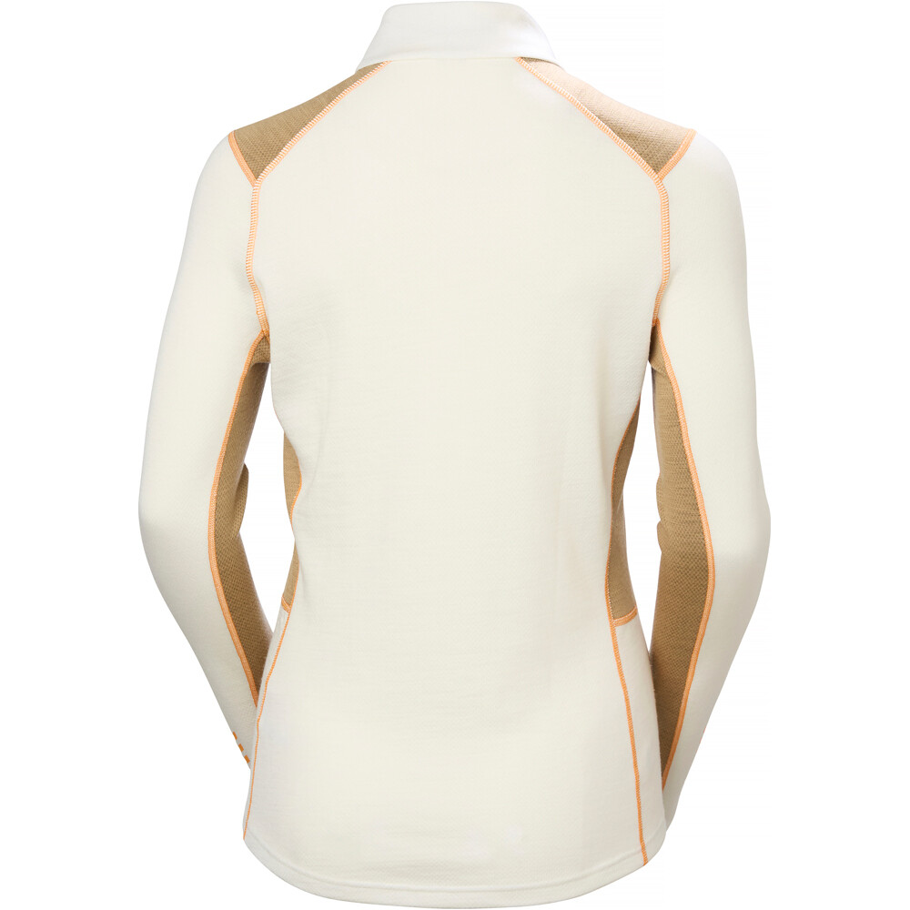 Helly Hansen camiseta térmica manga larga mujer W LIFA MERINO MIDW 1/2 ZIP 05