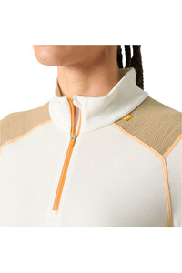 Helly Hansen camiseta térmica manga larga mujer W LIFA MERINO MIDW 1/2 ZIP vista detalle