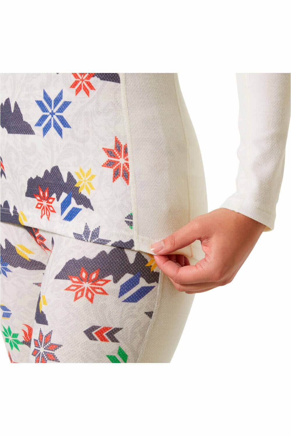 Helly Hansen camiseta térmica manga larga mujer W LIFA MERINO MIDW GRA 1/2 ZIP 03