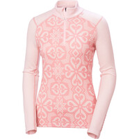 Helly Hansen camiseta térmica manga larga mujer W LIFA MERINO MIDW GRA 1/2 ZIP 03