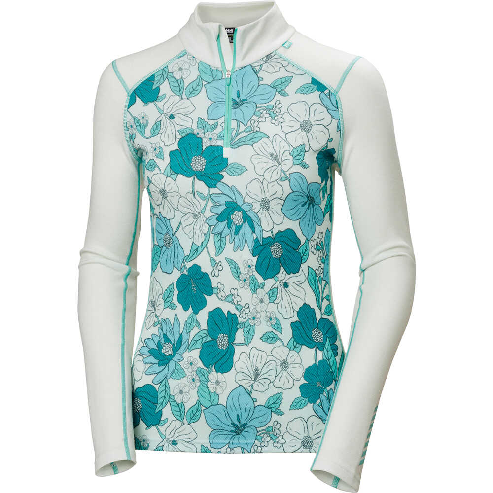 Helly Hansen camiseta térmica manga larga mujer W LIFA MERINO MIDW GRA 1/2 ZIP 03
