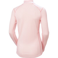 Helly Hansen camiseta térmica manga larga mujer W LIFA MERINO MIDW GRA 1/2 ZIP 04