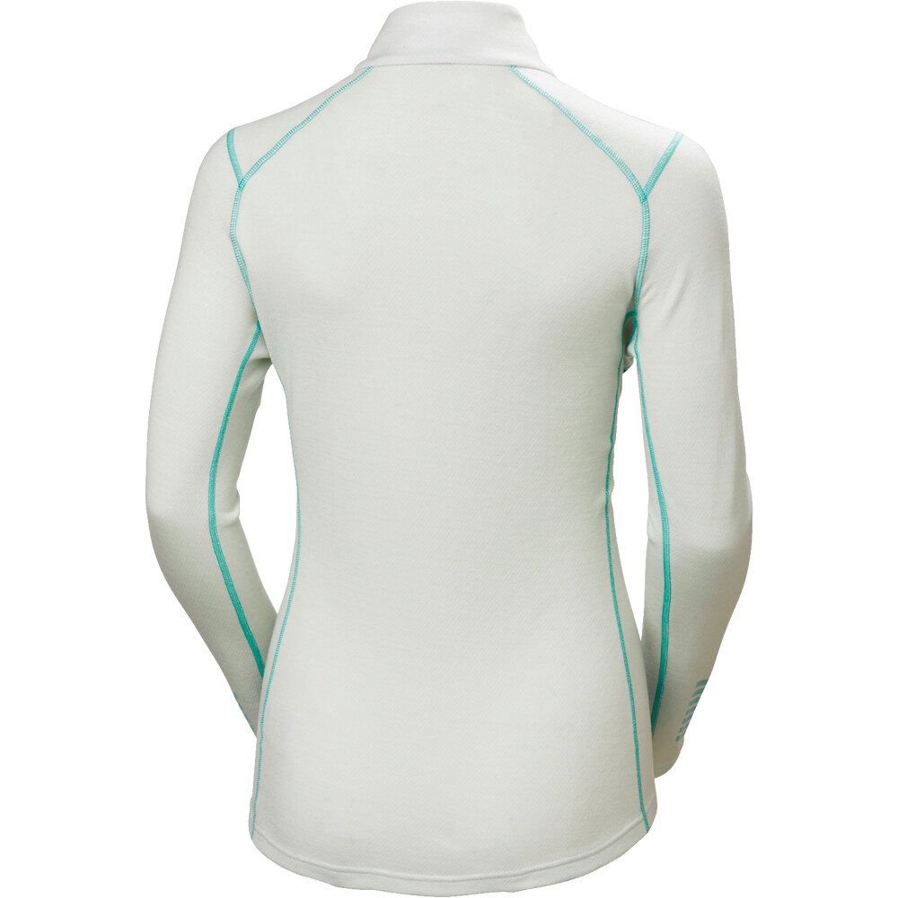 Helly Hansen camiseta térmica manga larga mujer W LIFA MERINO MIDW GRA 1/2 ZIP 04