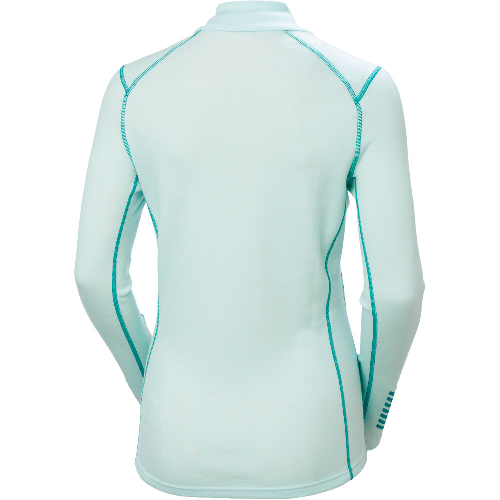 Helly Hansen camiseta térmica manga larga mujer W LIFA MERINO MIDW GRA 1/2 ZIP 04