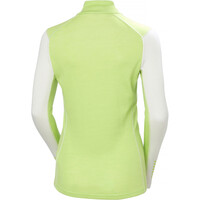 Helly Hansen camiseta térmica manga larga mujer W LIFA MERINO MIDW GRA 1/2 ZIP 04