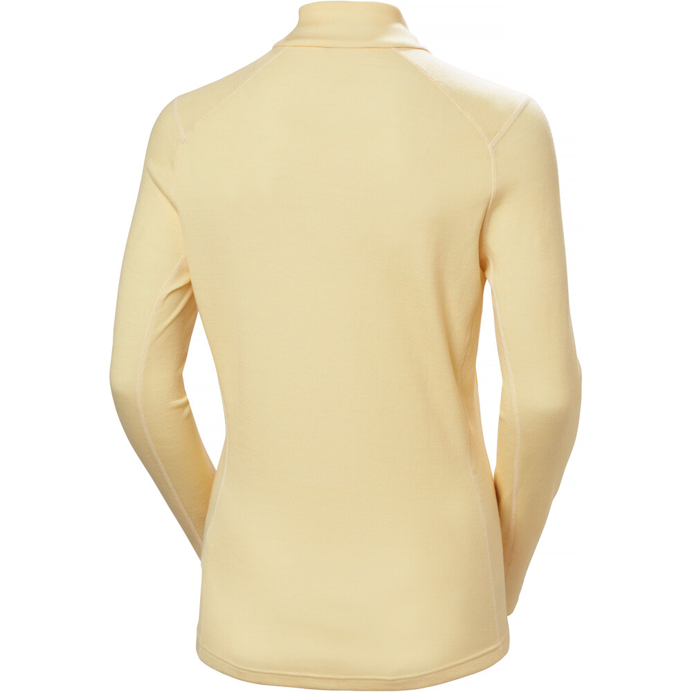 Helly Hansen camiseta térmica manga larga mujer W LIFA MERINO MIDW GRA 1/2 ZIP 05