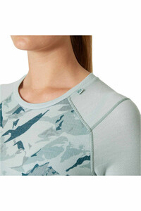 Helly Hansen camiseta térmica manga larga mujer W LIFA MERINO MIDW GRA CREW vista detalle