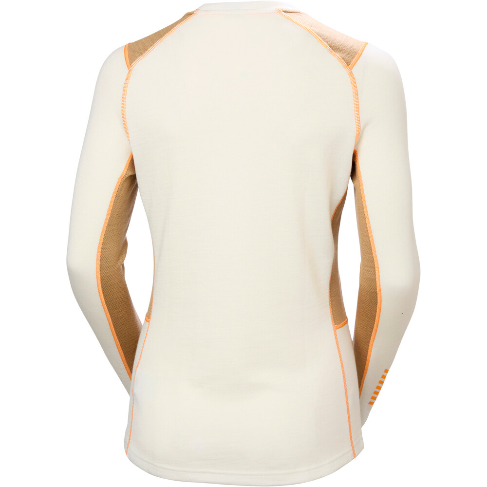 Helly Hansen camiseta térmica manga larga mujer W LIFA MERINO MIDWEIGHT CREW 05