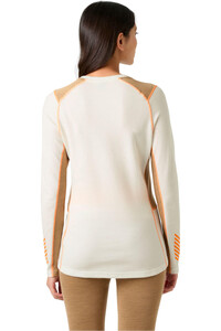 Helly Hansen camiseta térmica manga larga mujer W LIFA MERINO MIDWEIGHT CREW vista trasera