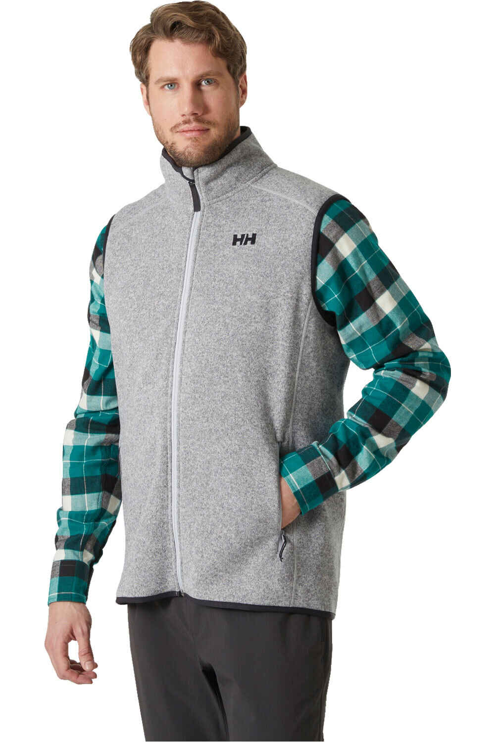 Helly Hansen chaleco outdoor hombre VARDE FLEECE VEST 2.0 vista frontal