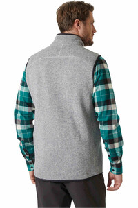 Helly Hansen chaleco outdoor hombre VARDE FLEECE VEST 2.0 vista trasera
