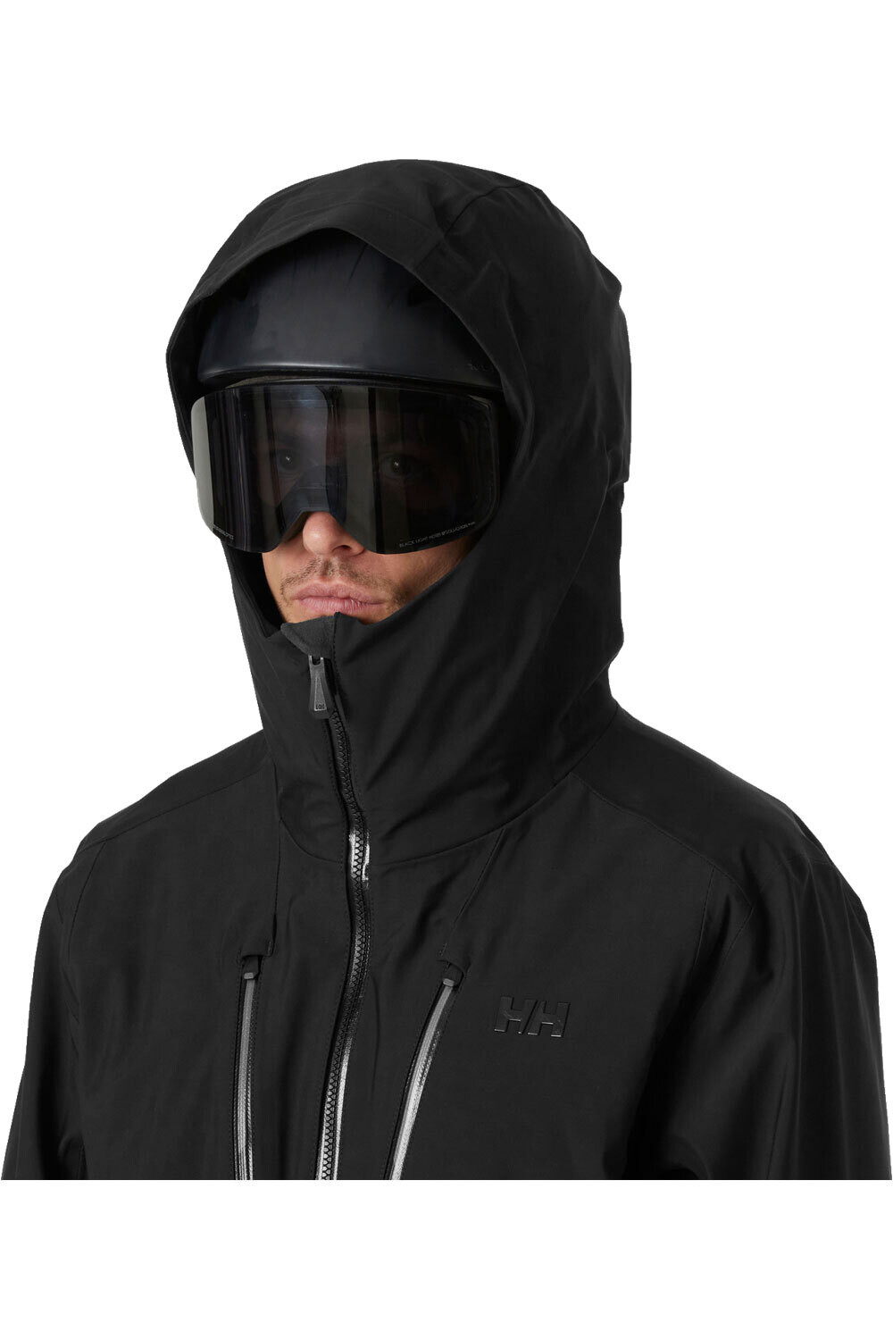 Helly Hansen chaqueta esquí hombre ALPHA 3L LONG SHELL vista detalle