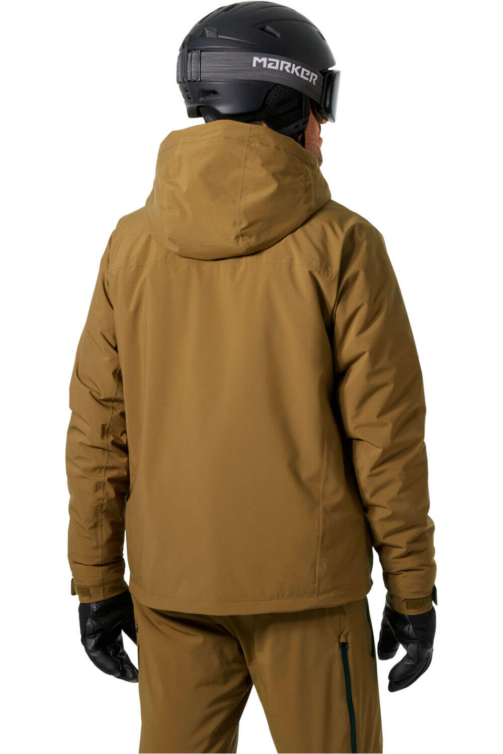 Helly Hansen chaqueta esquí hombre CREWSER JACKET SEPIA vista trasera