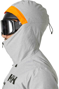 Helly Hansen chaqueta esquí hombre GARIBALDI 2.0 JACKET GREY MELANGE 04
