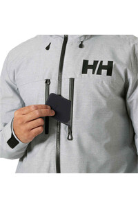 Helly Hansen chaqueta esquí hombre GARIBALDI 2.0 JACKET GREY MELANGE 05
