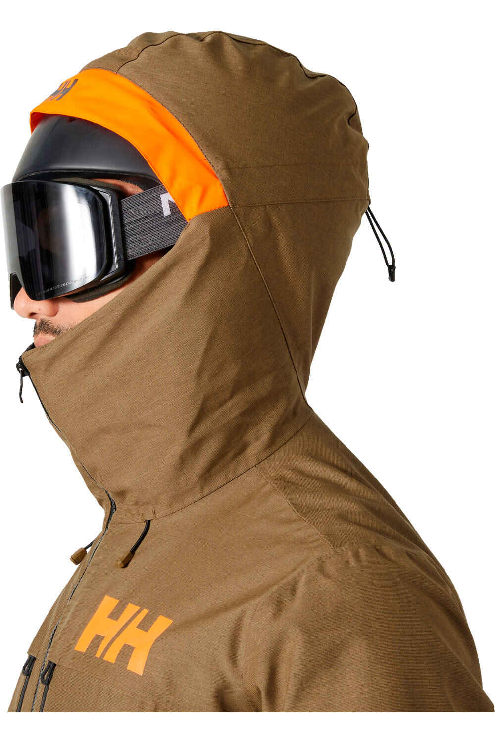 Helly Hansen chaqueta esquí hombre GARIBALDI 2.0 JACKET SEPIA vista detalle