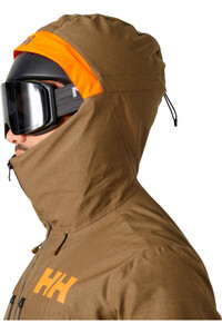 Helly Hansen chaqueta esquí hombre GARIBALDI 2.0 JACKET SEPIA vista detalle