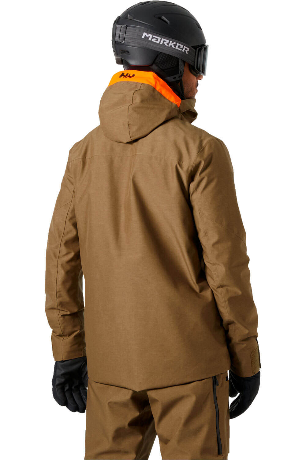 Helly Hansen chaqueta esquí hombre GARIBALDI 2.0 JACKET SEPIA vista trasera