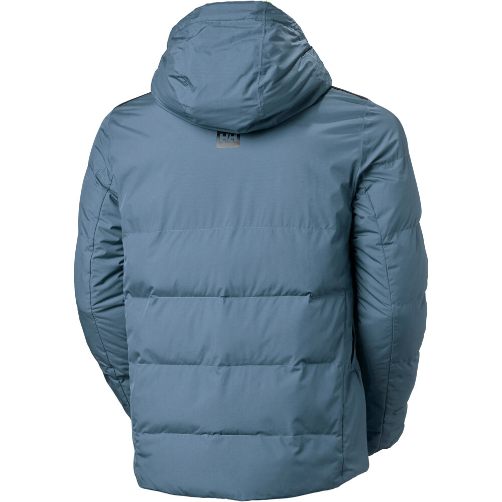 Helly Hansen chaqueta esquí hombre KVITFJELL RACE PUFFY JACKET NAVY vista trasera