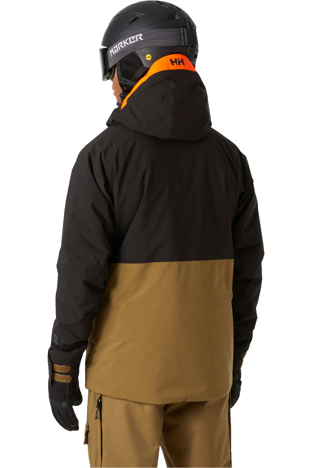 Helly Hansen chaqueta esquí hombre POWDERFACE JACKET vista trasera