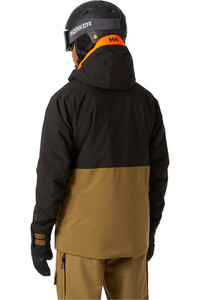 Helly Hansen chaqueta esquí hombre POWDERFACE JACKET vista trasera
