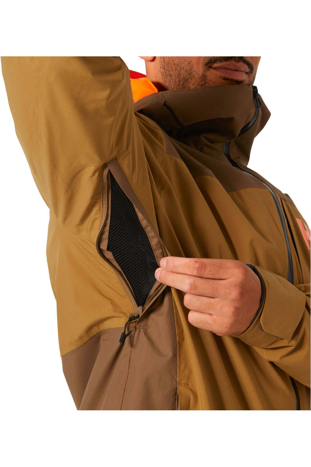 Helly Hansen chaqueta esquí hombre POWDREAMER 2.0 JACKET SEPIA 05