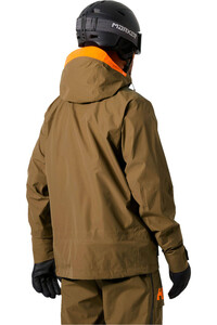 Helly Hansen chaqueta esquí hombre RIDGE INFINITY SHELL JACKET vista trasera