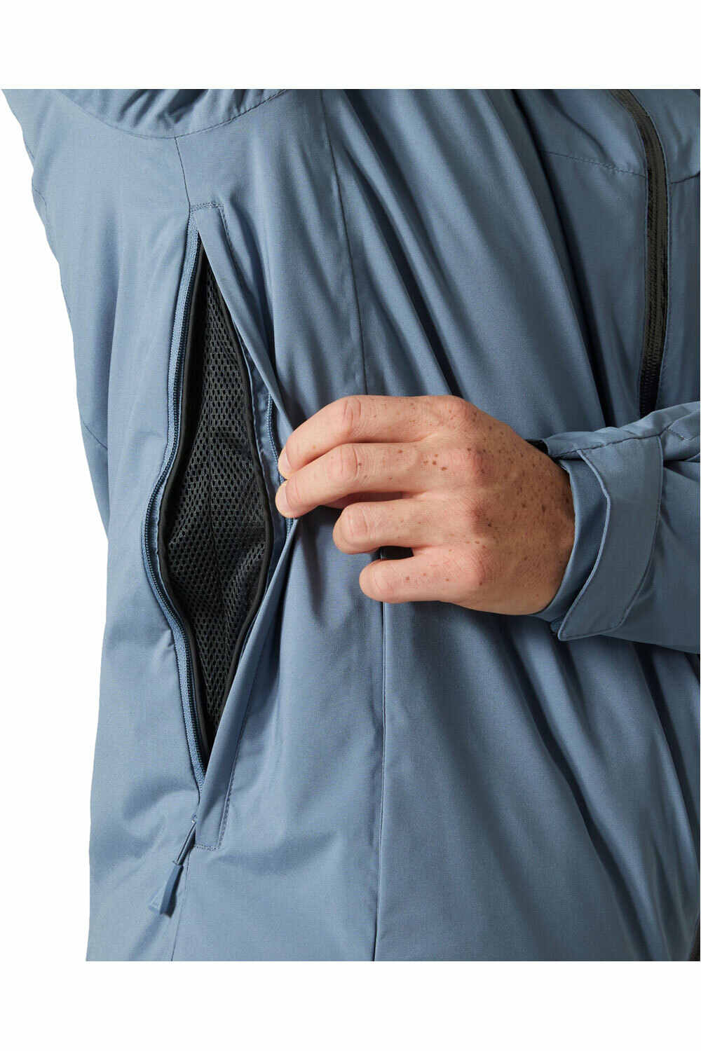 Helly Hansen chaqueta esquí hombre SWIFT TEAM JACKET NAVY vista detalle