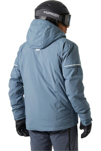 Helly Hansen chaqueta esquí hombre SWIFT TEAM JACKET NAVY vista trasera