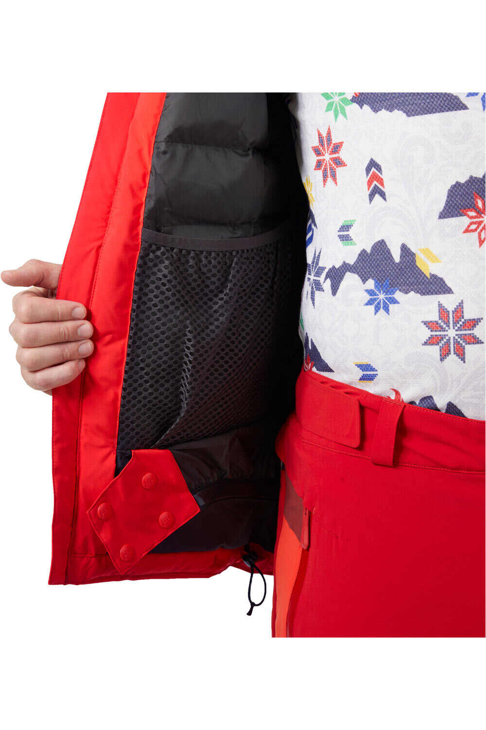 Helly Hansen chaqueta esquí hombre SWIFT TEAM JACKET RED 03