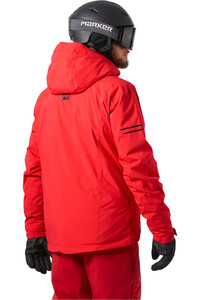 Helly Hansen chaqueta esquí hombre SWIFT TEAM JACKET RED vista trasera
