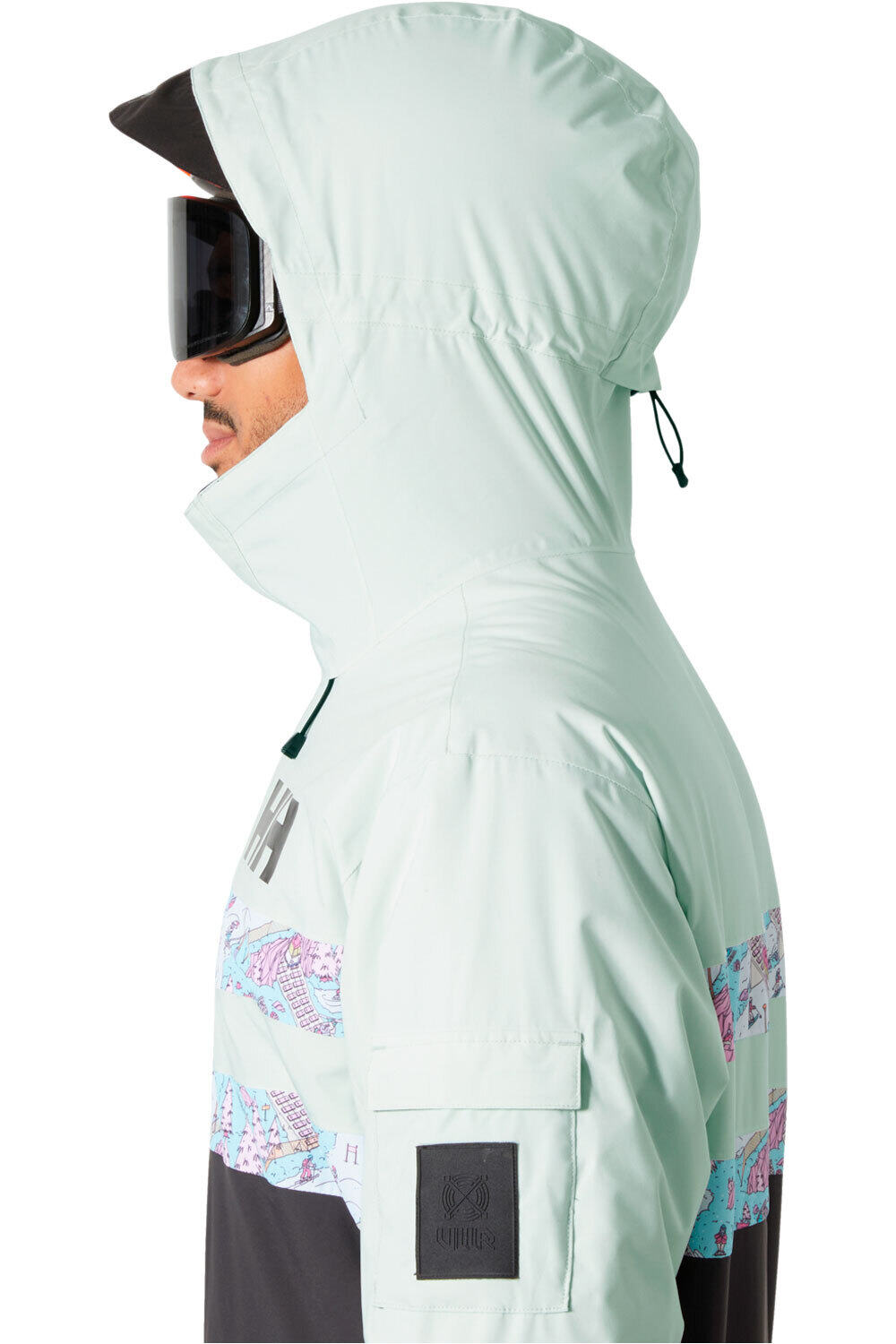 Helly Hansen chaqueta esquí hombre ULLR D FRAM JACKET vista detalle