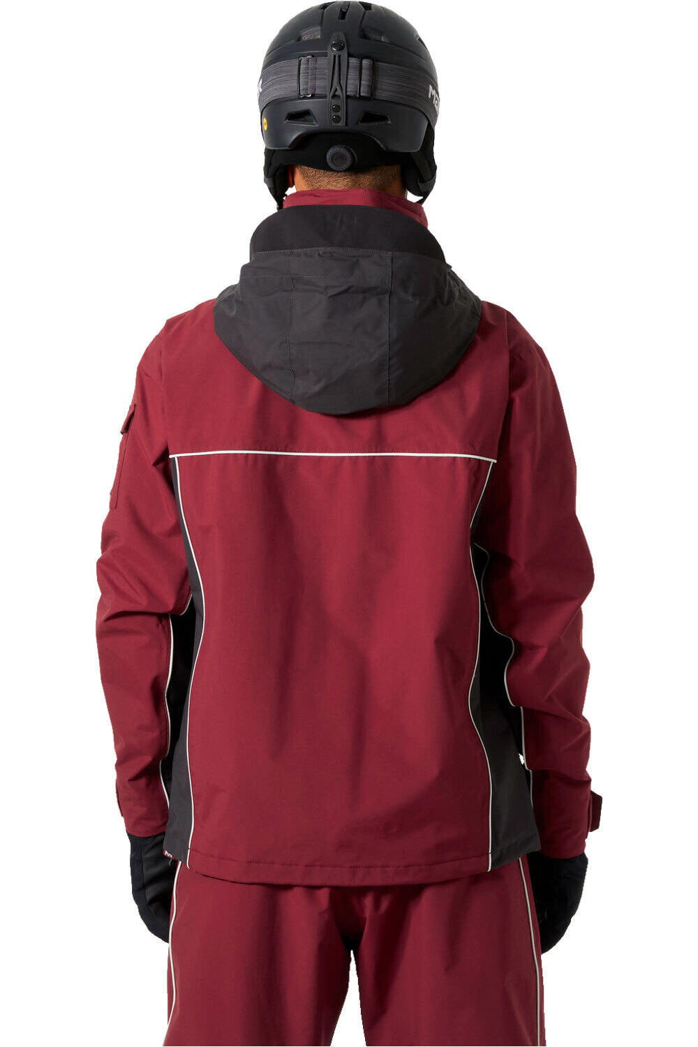 Helly Hansen chaqueta esquí hombre ULLR D SHELL JACKET 2.0 vista trasera