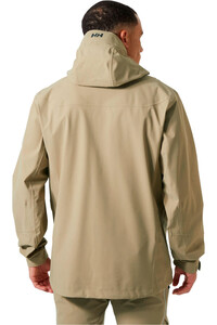 Helly Hansen chaqueta esquí hombre VERGLAS BC  JACKET vista trasera