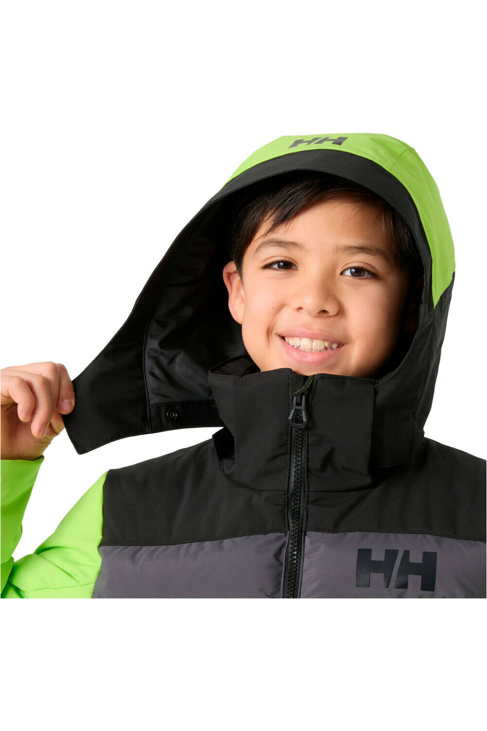 Helly Hansen chaqueta esquí infantil JR CYCLONE JACKET vista detalle