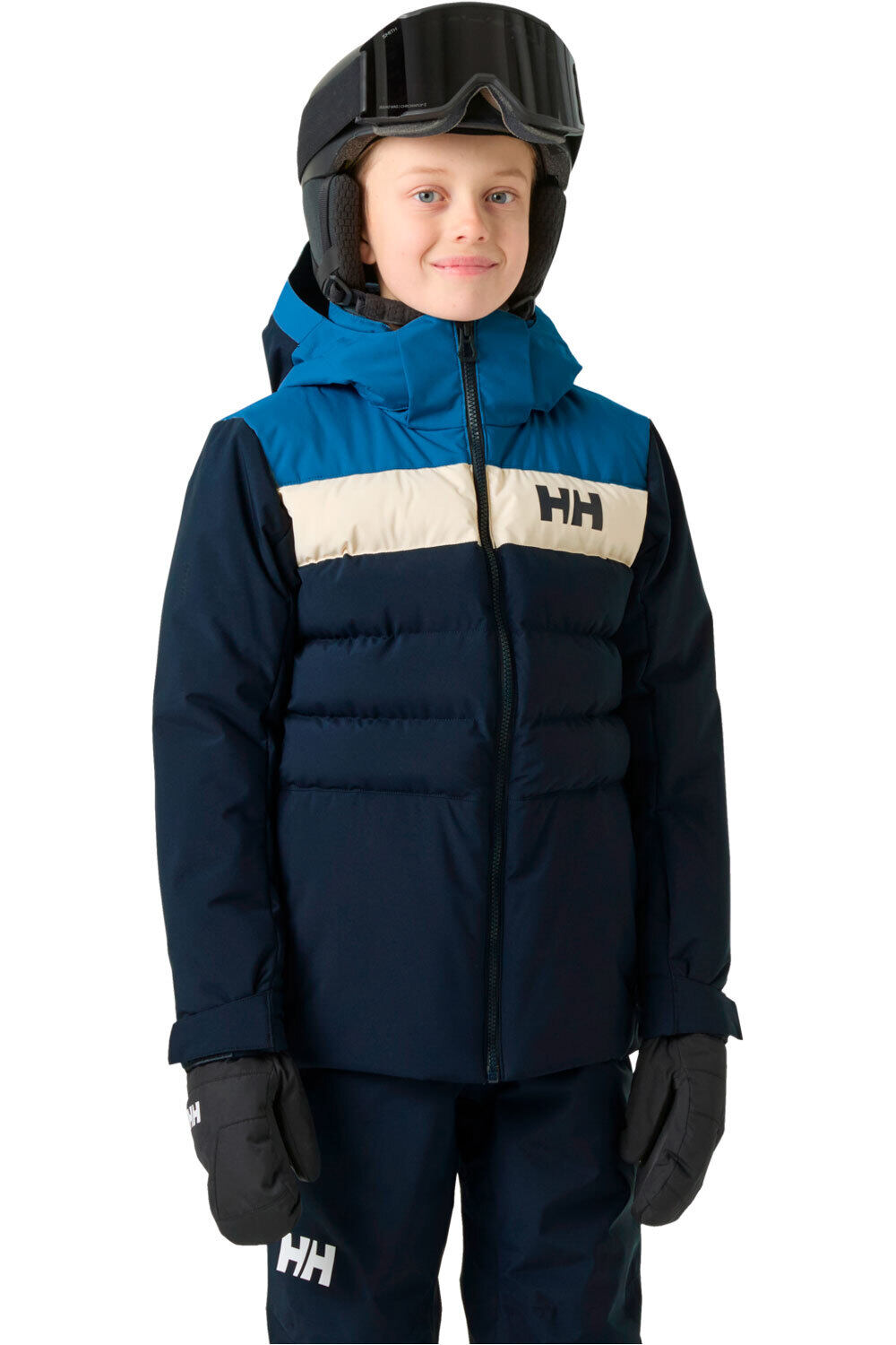 Helly Hansen chaqueta esquí infantil JR CYCLONE JACKET vista frontal