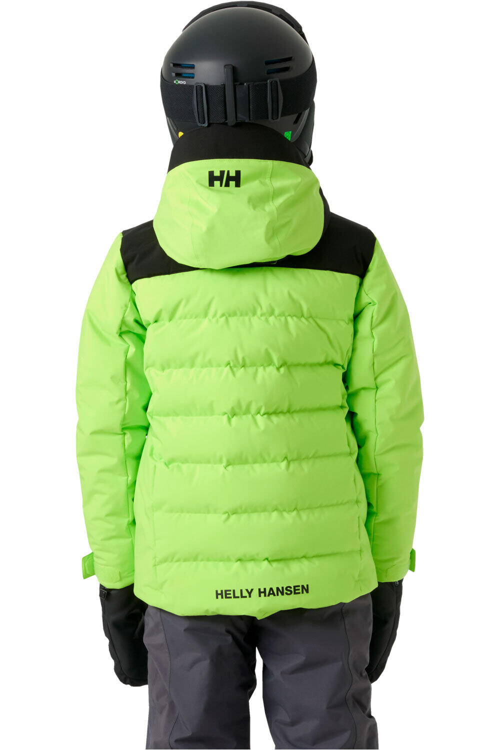 Helly Hansen chaqueta esquí infantil JR CYCLONE JACKET vista trasera