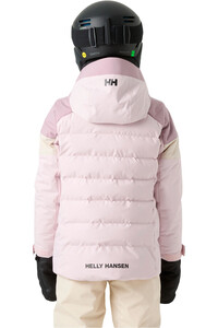 Helly Hansen chaqueta esquí infantil JR GIRL DIAMOND JACKET vista trasera