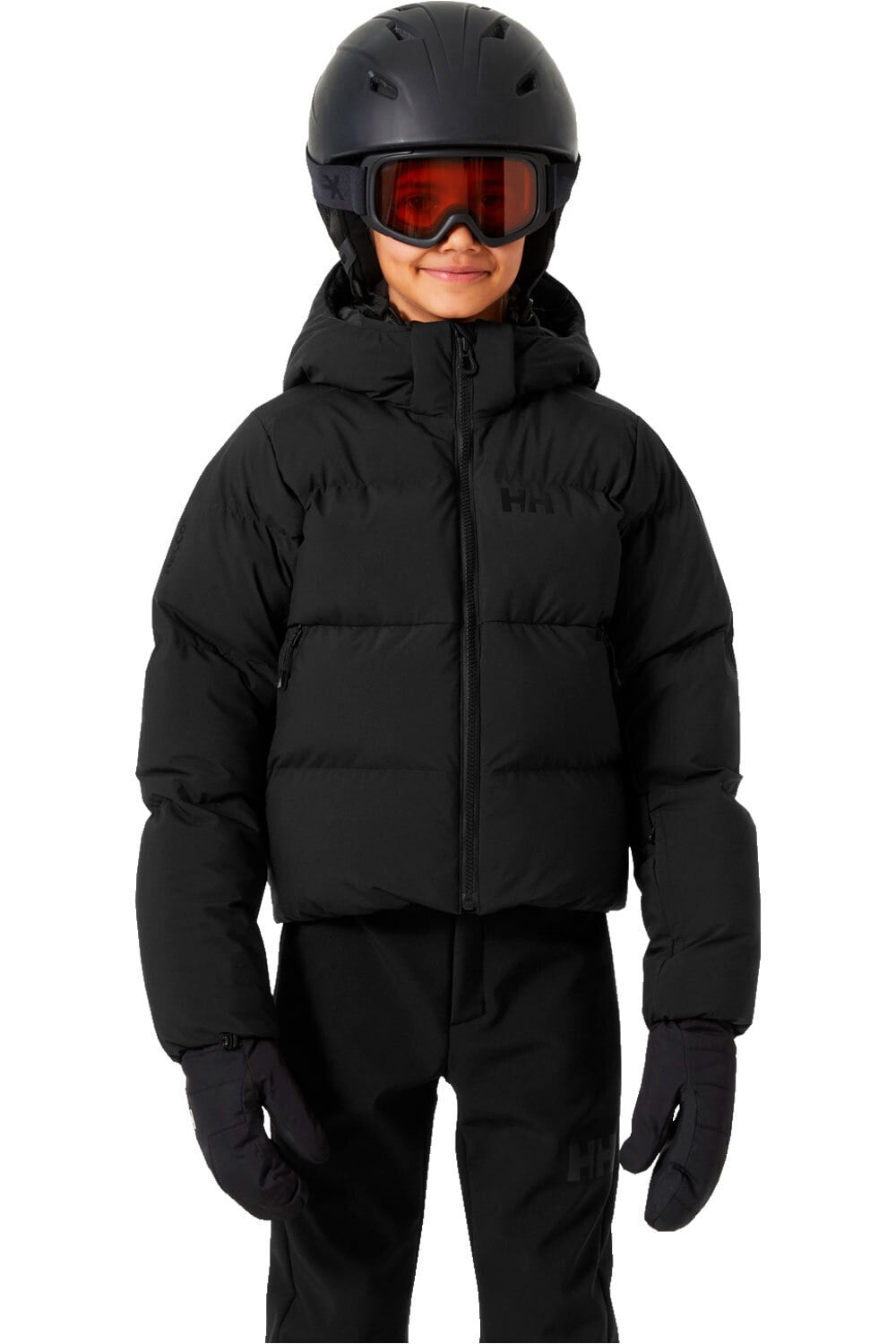 Helly Hansen chaqueta esquí infantil JR GIRL NORA  PUFFY JACKET vista frontal