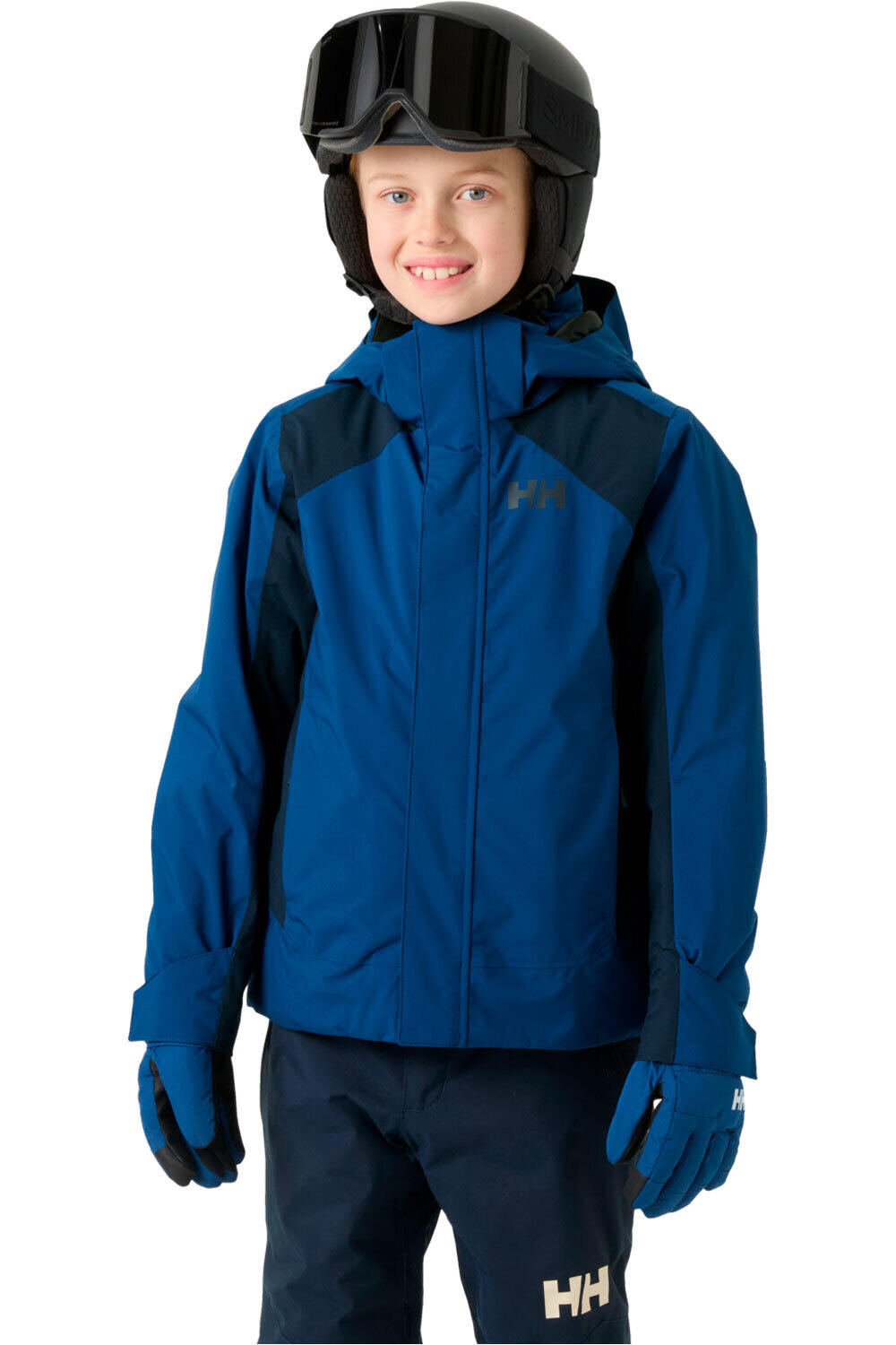 Helly Hansen chaqueta esquí infantil JR ICERIDGE JACKET vista frontal