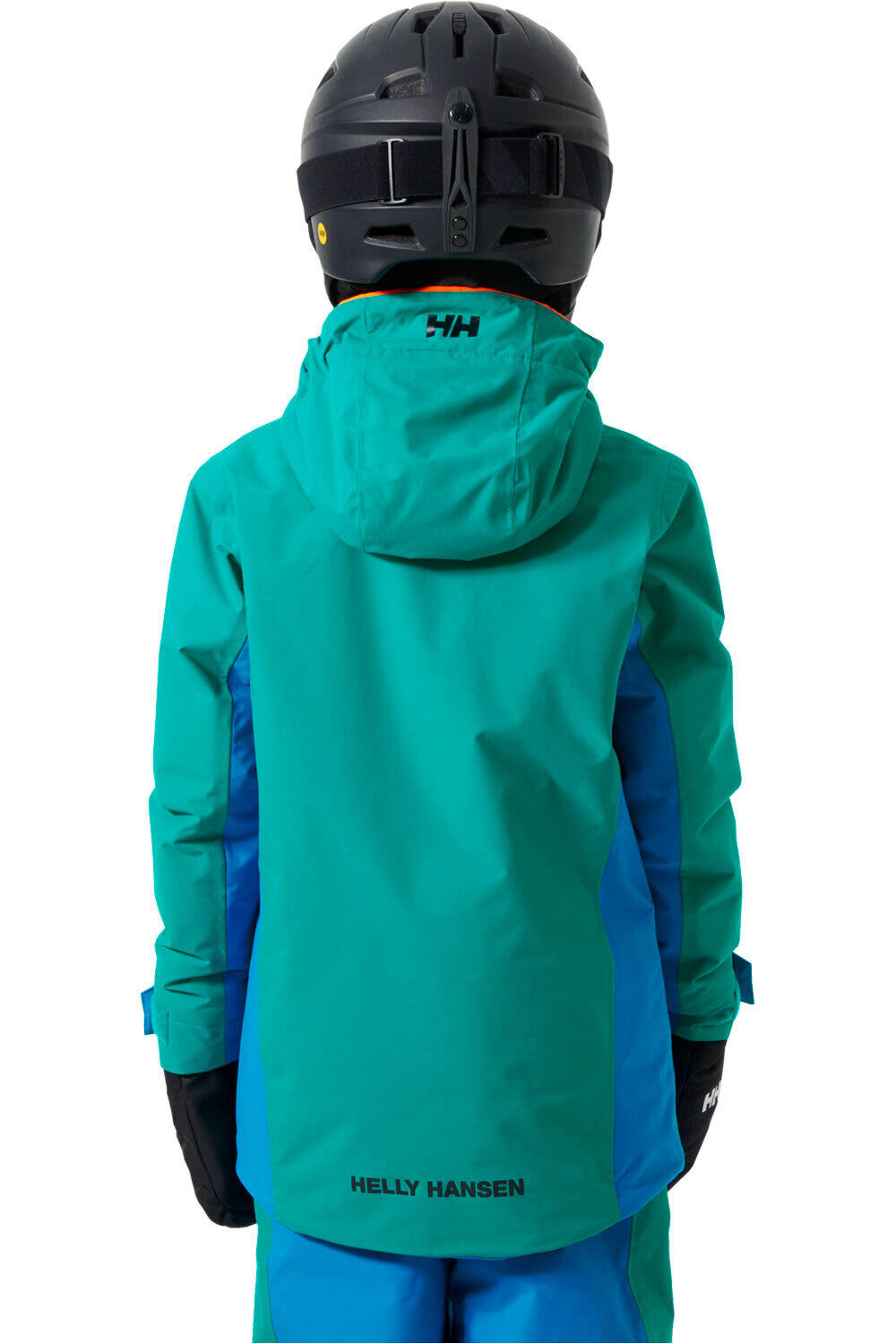 Helly Hansen chaqueta esquí infantil JR LEVEL JACKET vista trasera