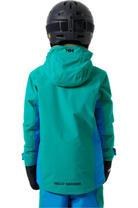 Helly Hansen chaqueta esquí infantil JR LEVEL JACKET vista trasera