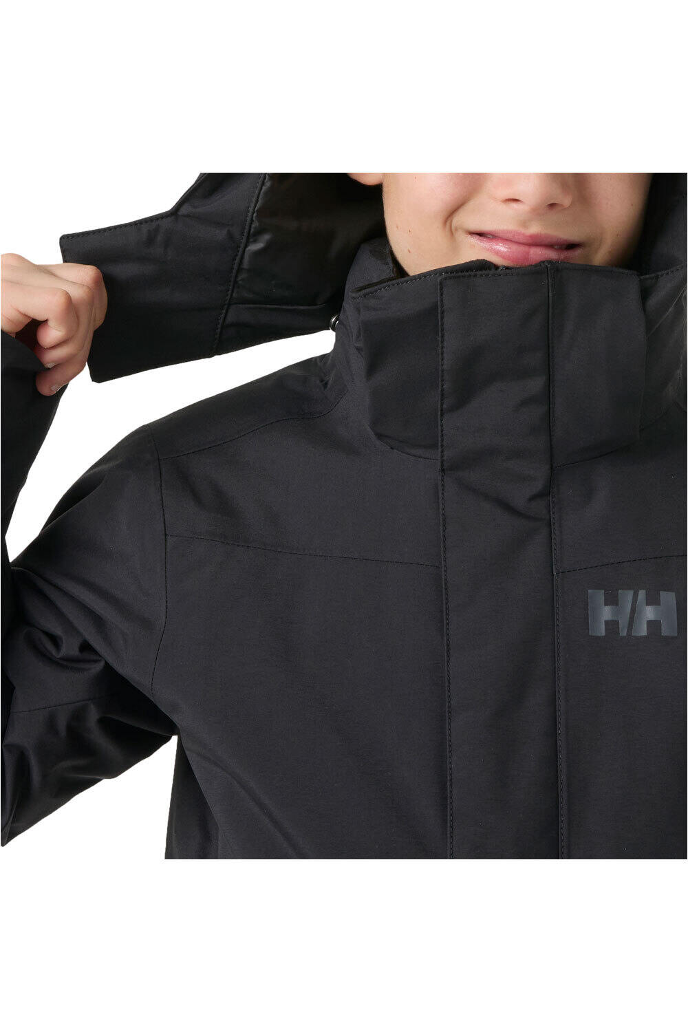 Helly Hansen chaqueta esquí infantil JR ORIONPEAK JACKET vista detalle