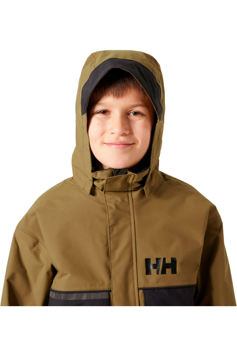 Helly Hansen chaqueta esquí infantil JR POWDER LT JACKET vista detalle